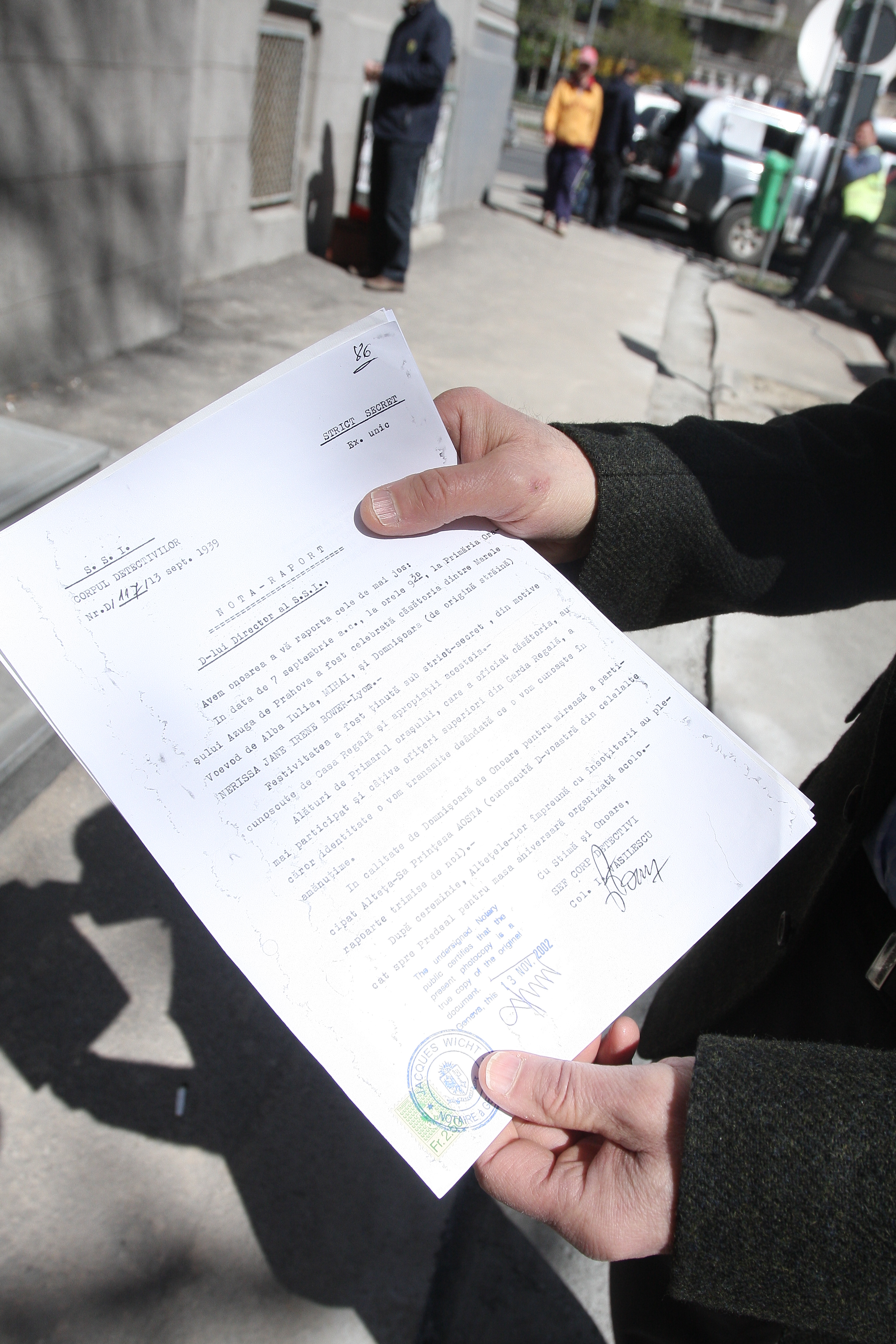 Neamtul Dieter Stanzeleit vrea sa demonstreze ca este descendentul familiei regale printr-o proba ADN