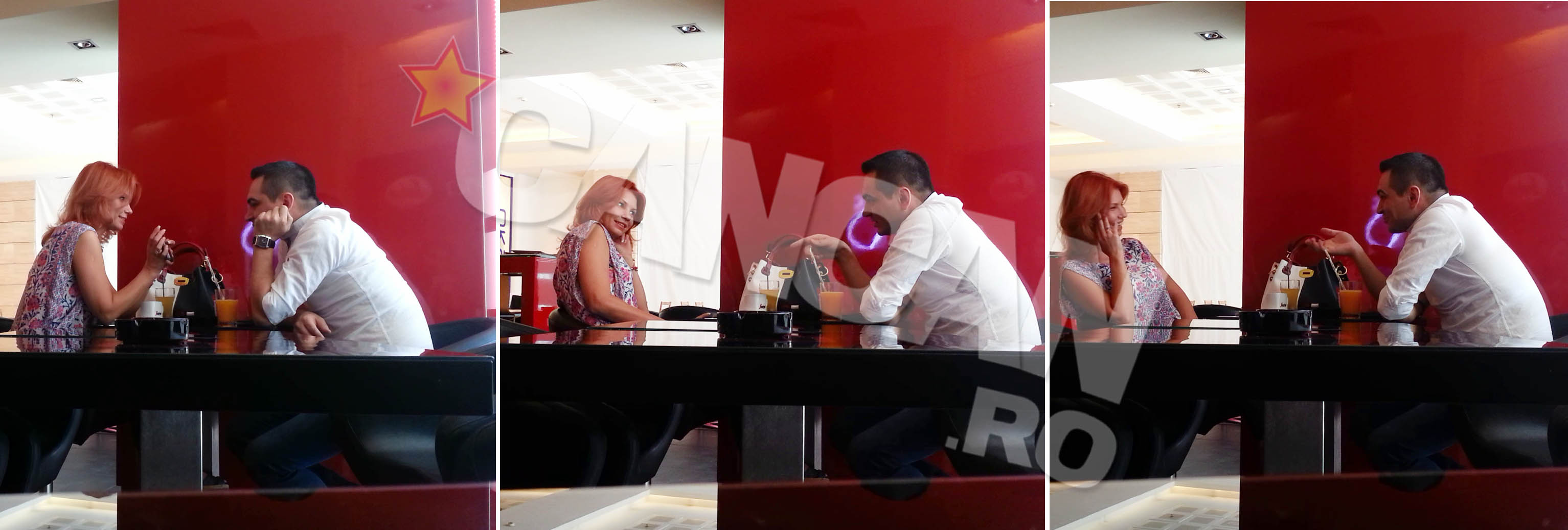 Din bratele iubitei, Florin Grigore s-a dus la mall unde a avut o discutie “jucausa”, timp de o ora, cu o doamna pe care o cunoaste de putina vreme