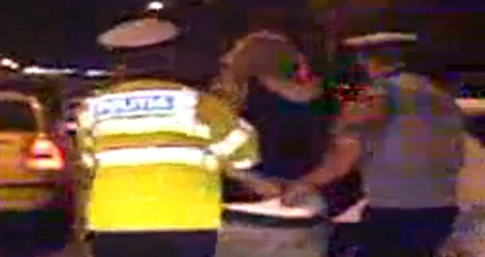 Doctorita a fost prinsa de politisti dupa o urmarire ca-n filme(foto:realitatea.net)