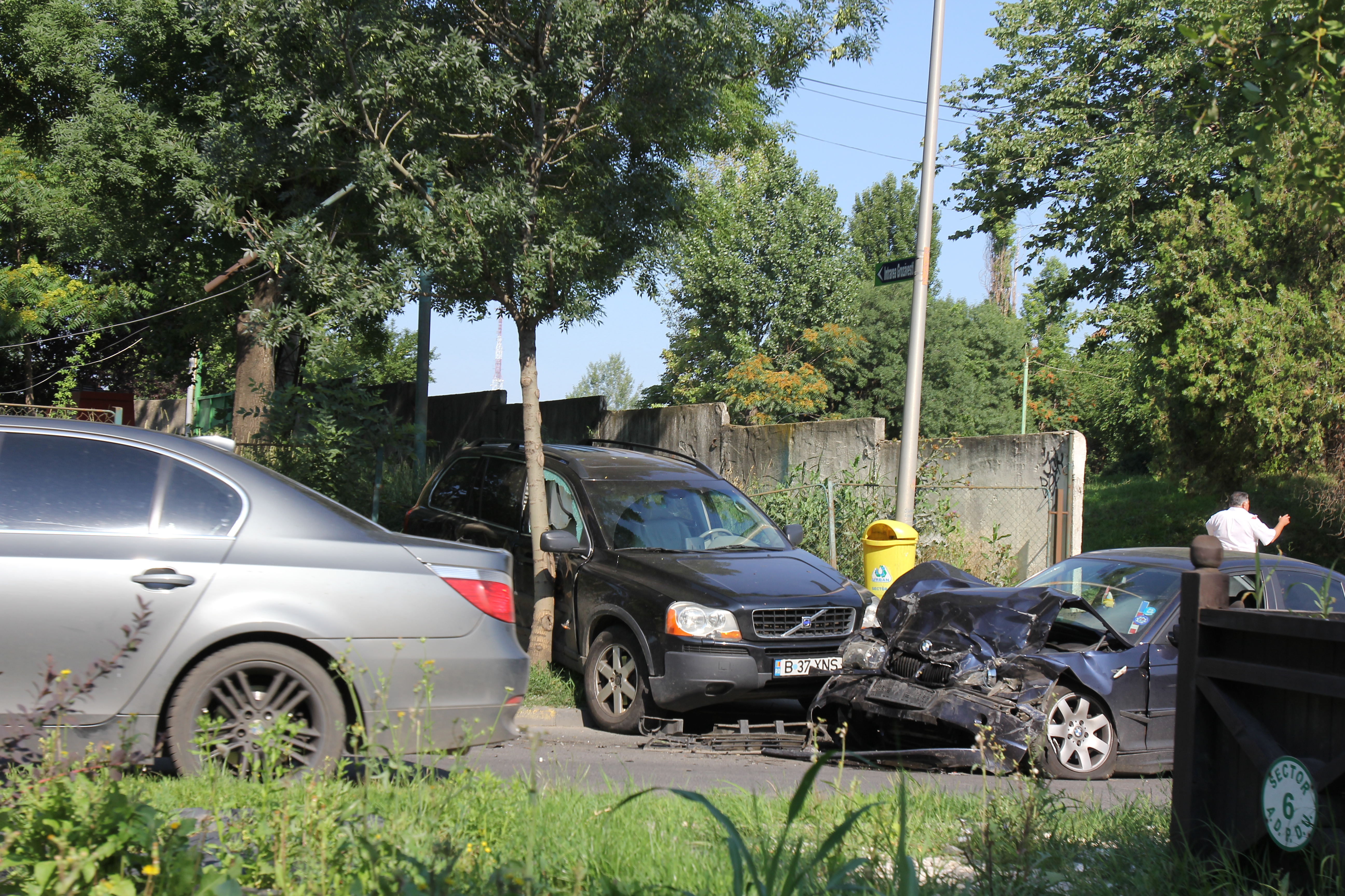 Accidentul s-a produs in zona Titulescu
