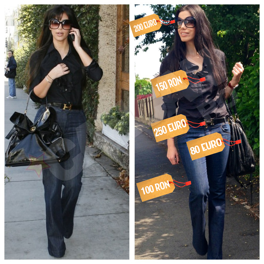 Tinuta valoreaza aproximativ 585 euro si cuprinde o camasa