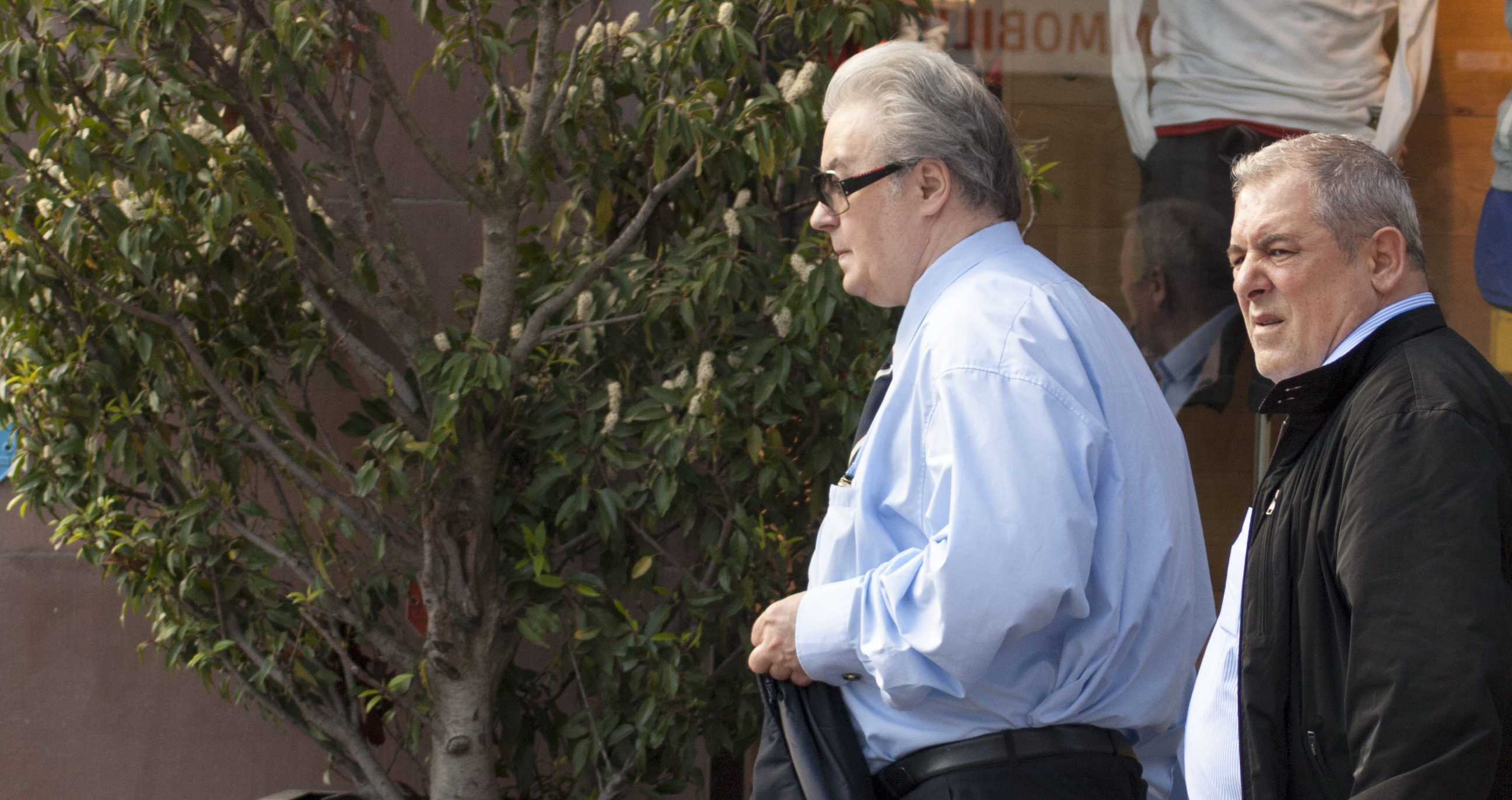 Corneliu Vadim Tudor pe strazile din Strasbourg