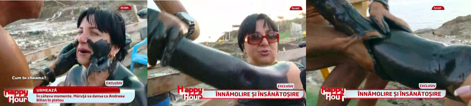 Carmen s-a dus tocmai pana la Marea Moarta pentru a se innamoli