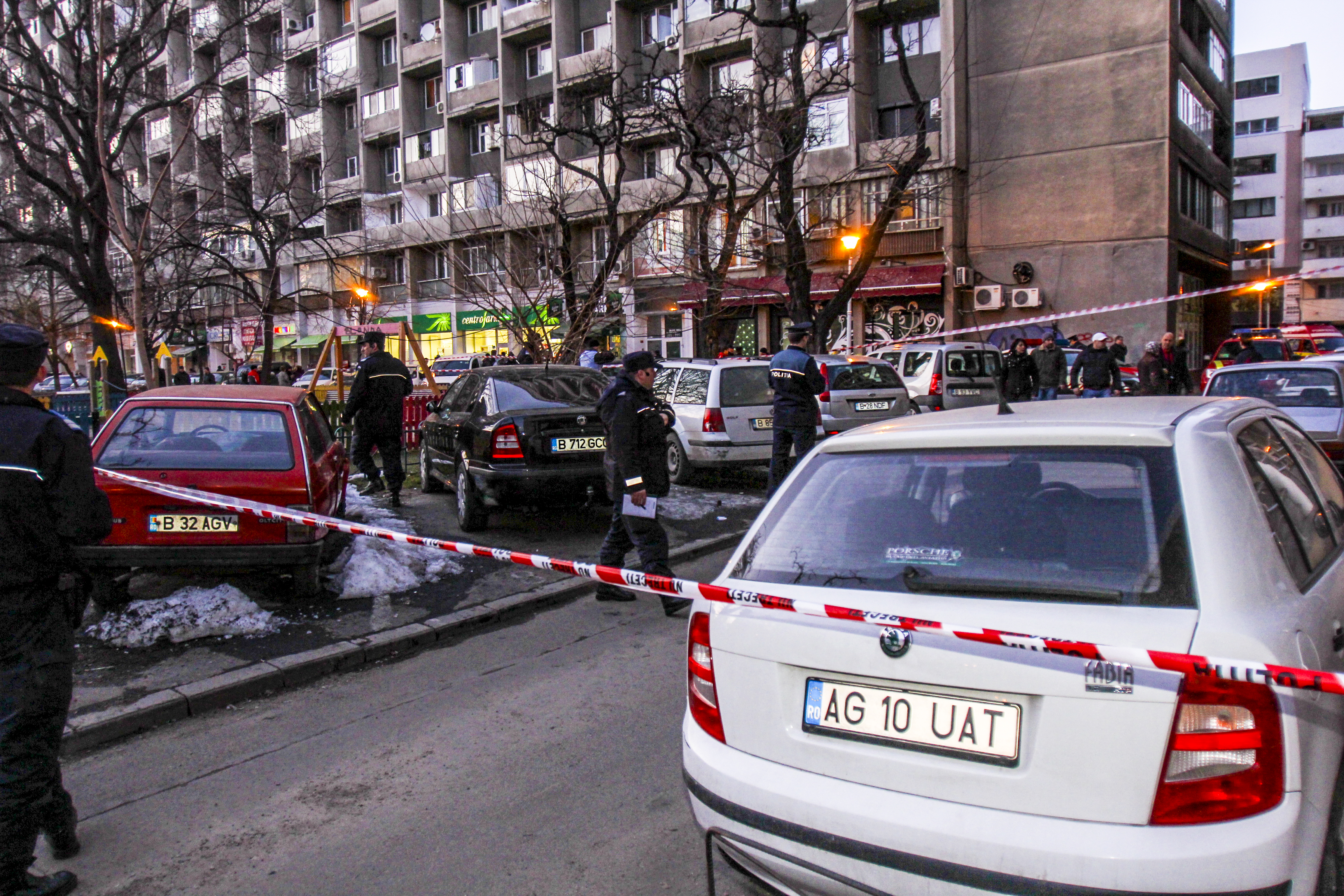 Politistii au sosit la coaforul de la Perla la scurt timp dupa impuscaturi