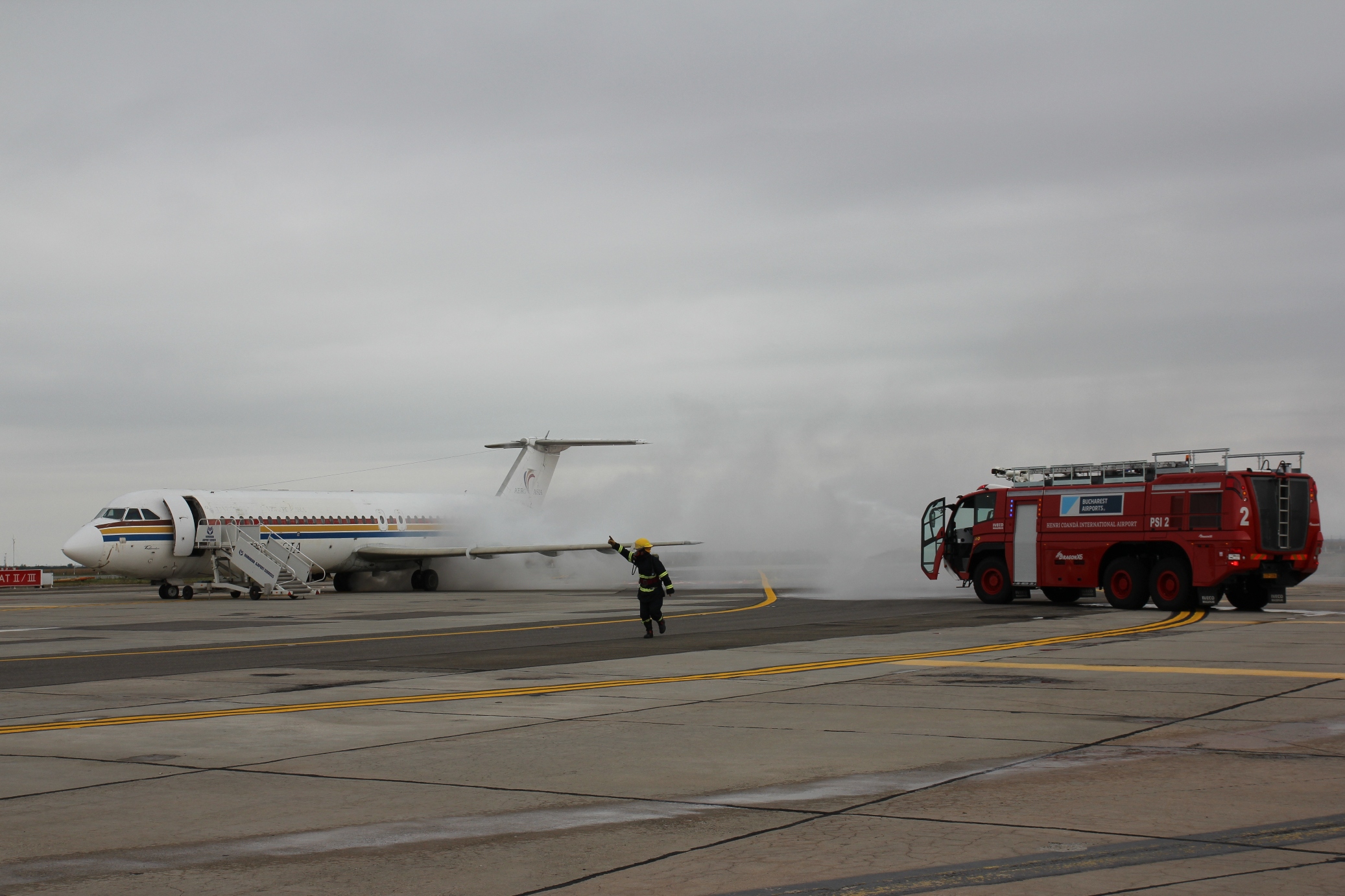 Pompierii au intervenit imediat
