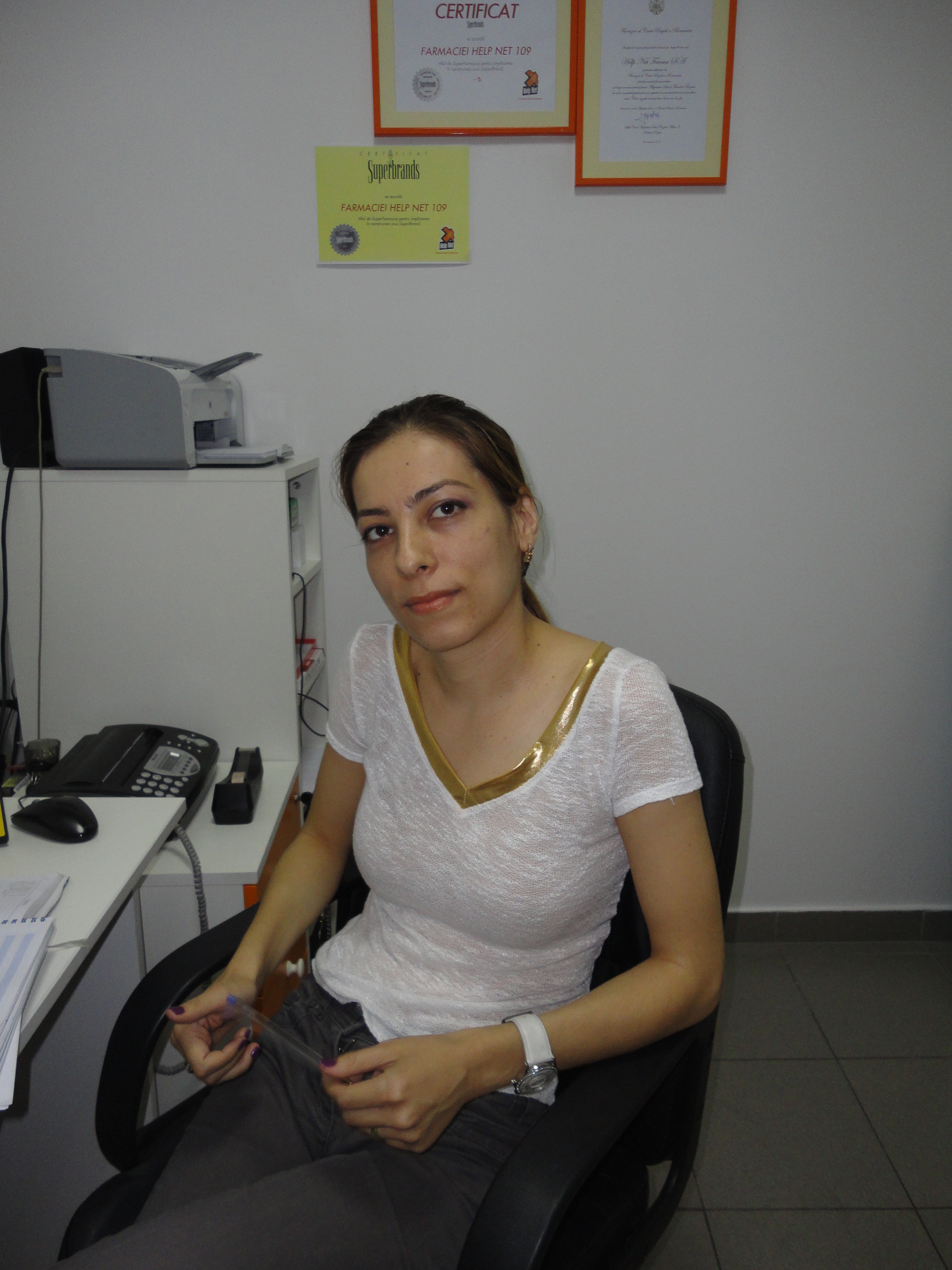 Daniela Lupeanu cea care a intervenit imediat dupa ce s-a petrecut incidentul