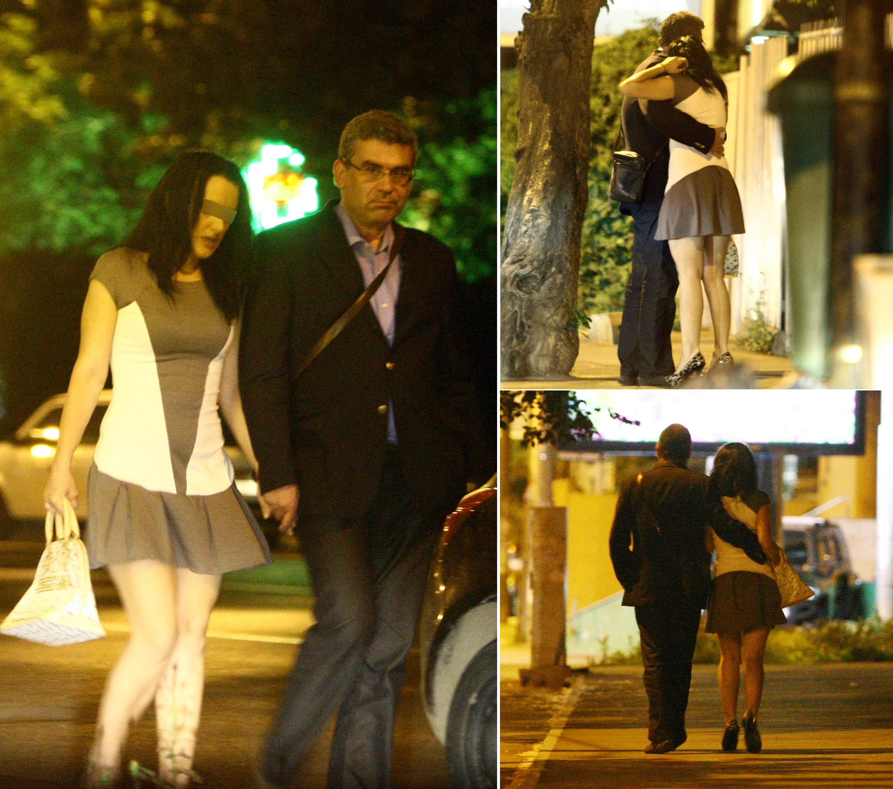 Nu cu mult timp in urma, Teodor Baconschi a fost pozat in timpul unei plimbari romantice prin parc cu o femeie, alta decat sotia lui