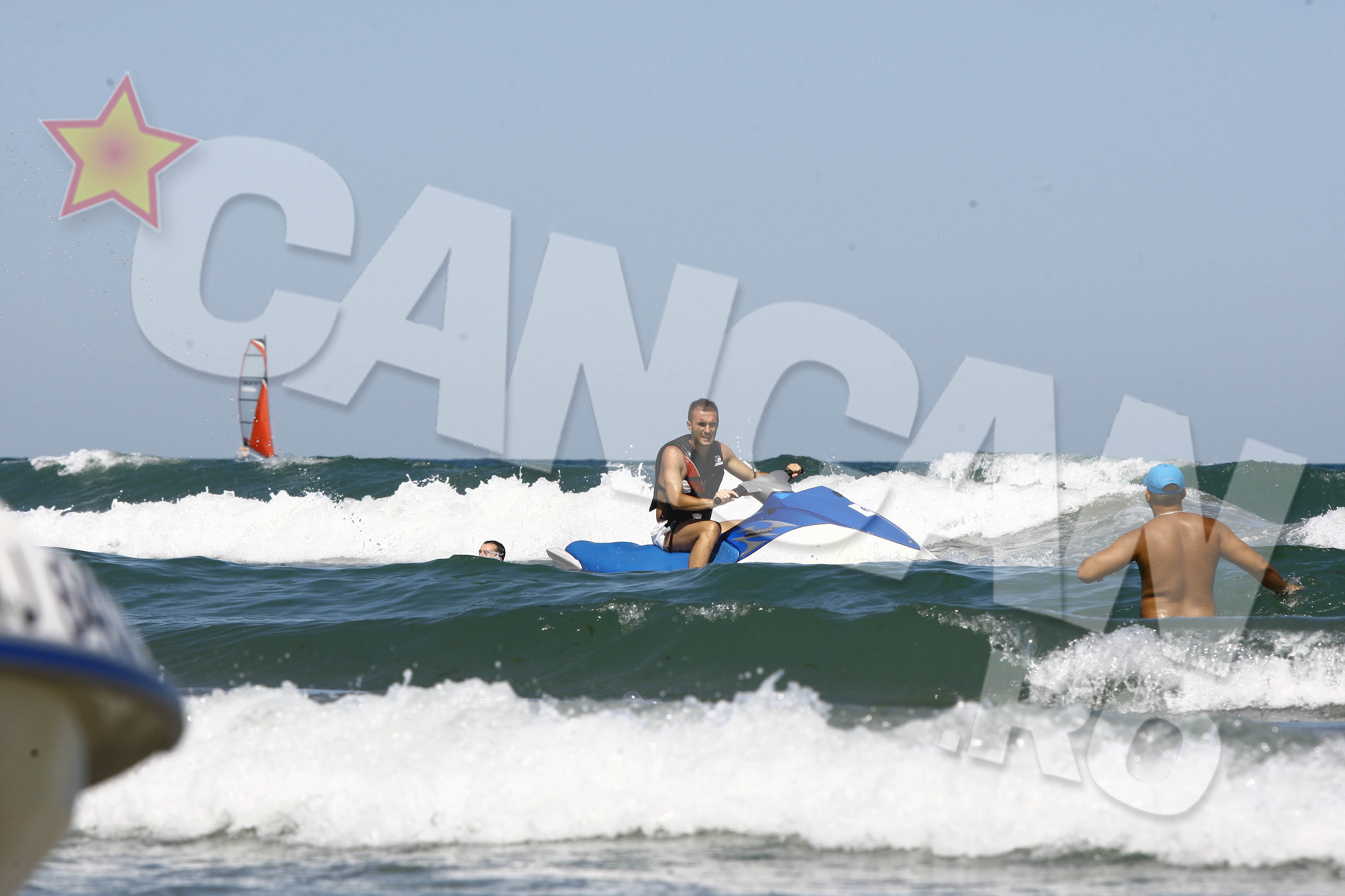 Marius Alexe s-a plimbat cu ski jetul