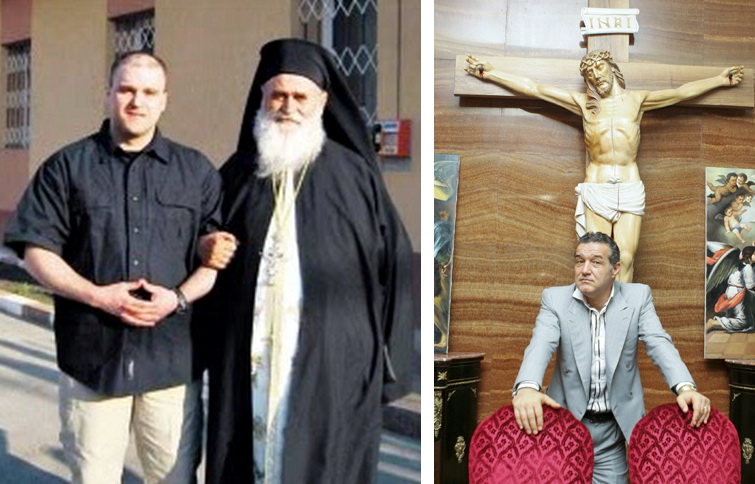 Atat Passaris, cat si Becali au primit in penitenciar vizitele unor calugari de pe Munte Athos