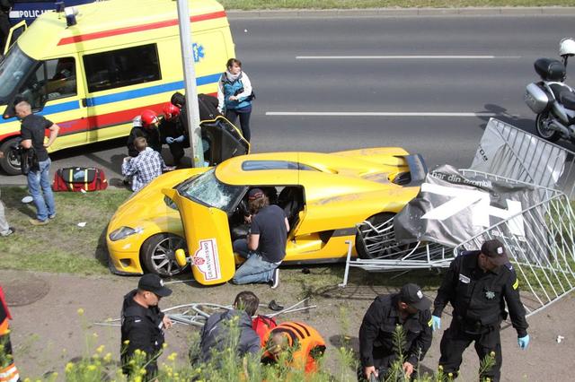 Accident in Polonia
