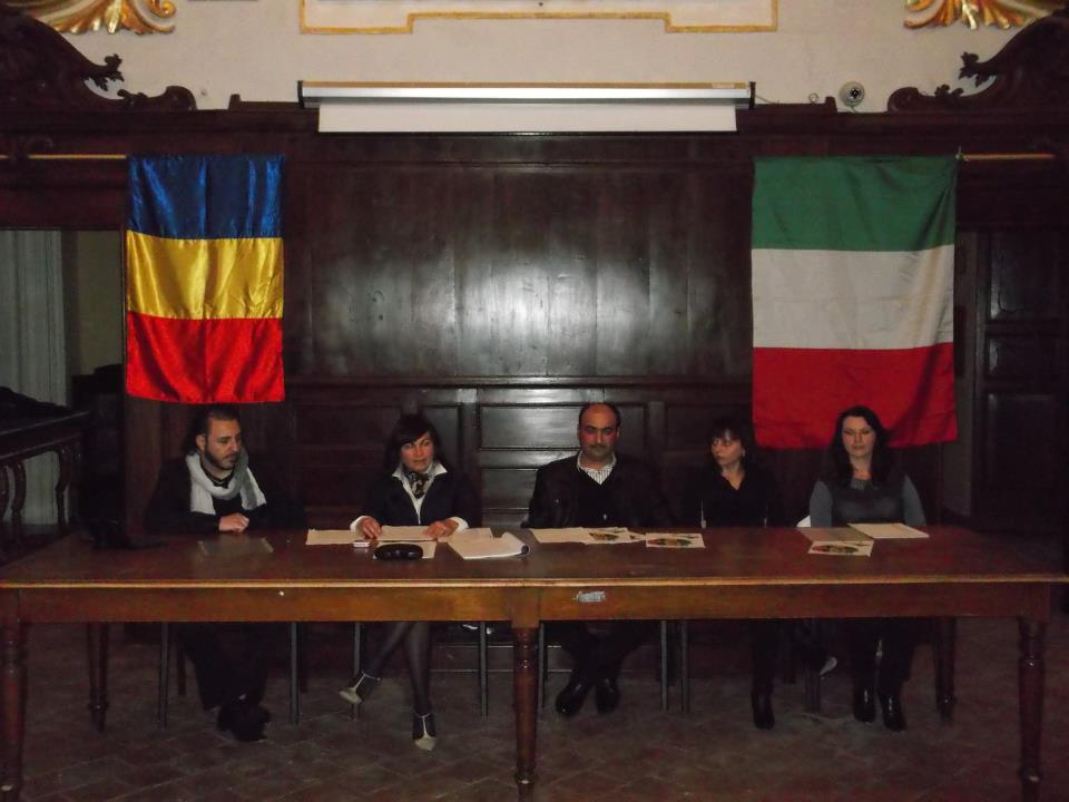 Alina este implicata in viata romanilor din Italia si participa la toate evenimentele legate de acestia