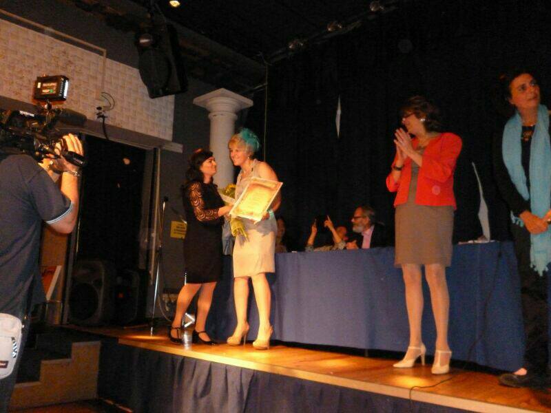 Pentru activitatea ei, Alina a fost premiata de asociatiile nonguvernamentale din Italia