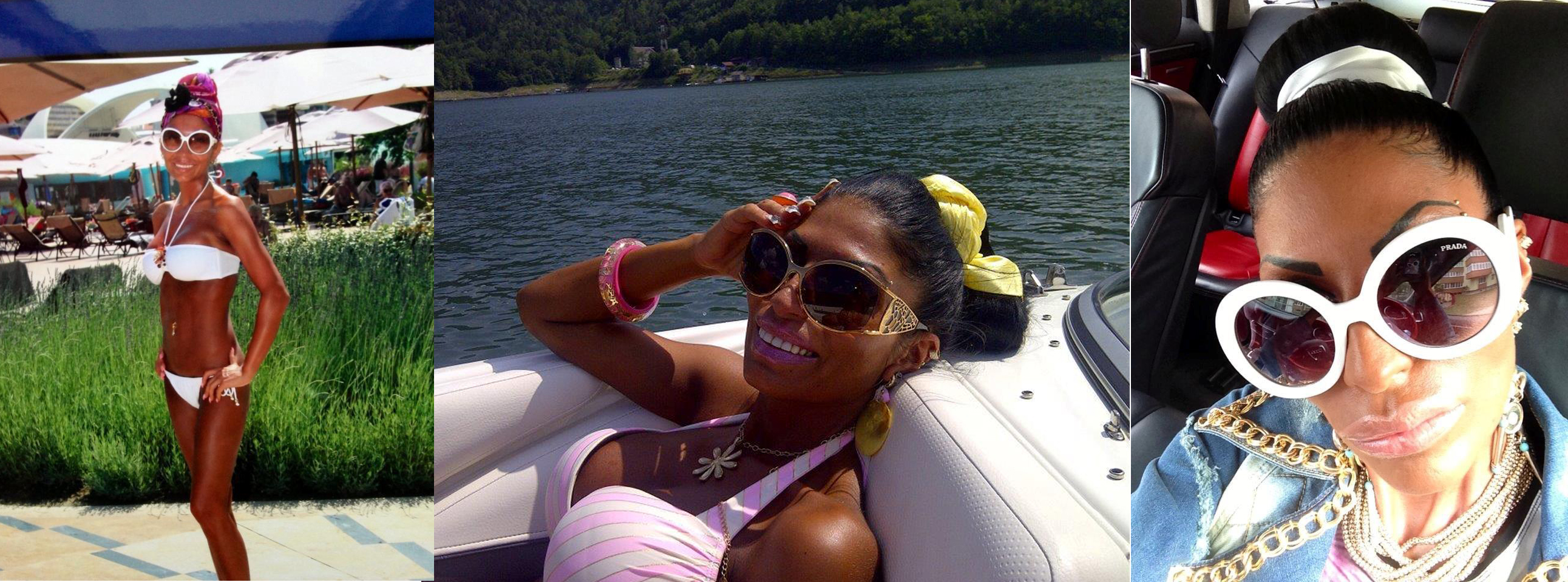 Tanara de bani gata schimba ochelarii de firma ca pe sosete