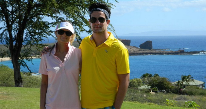 Oana Ciorbea alaturi de iubitul sau, Chandler