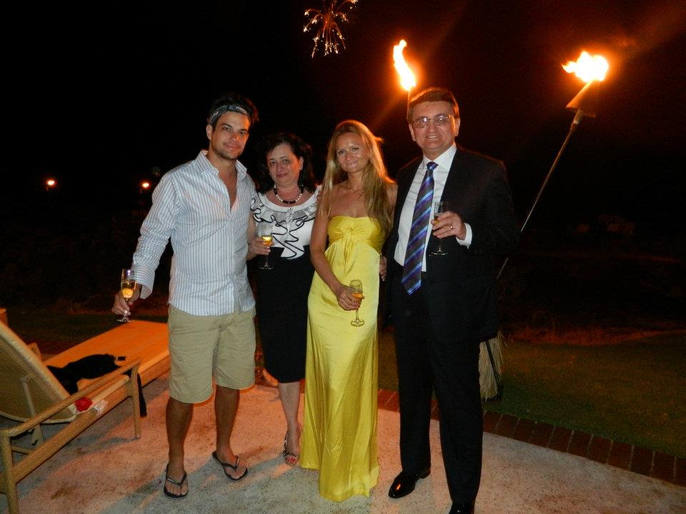 Familia Ciorbea alaturi de viitorul ginere