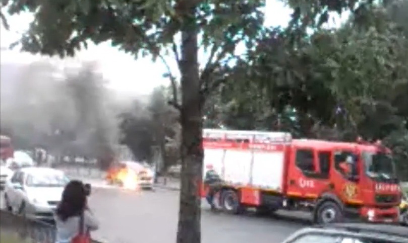 Pompieri au reusit sa stinga repede focul