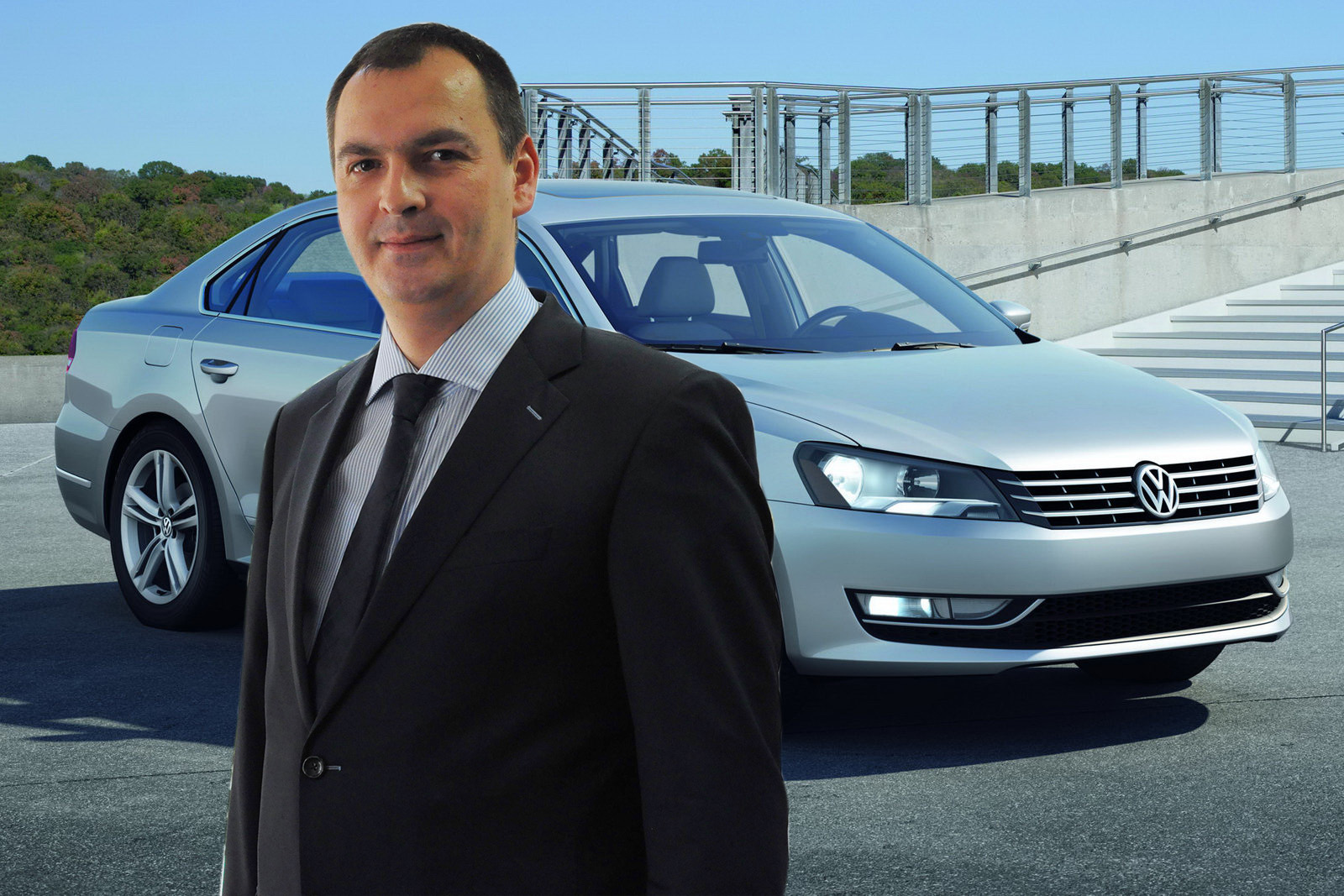 Seful Loteriei, Adrian Misu Manolache - Volkswagen Passat