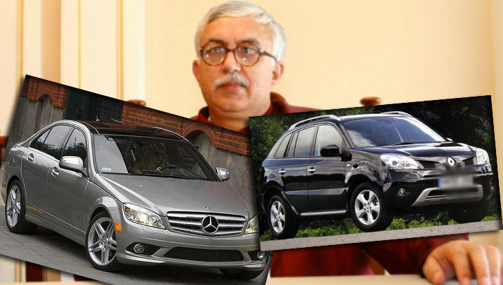 Presedintele Curtii Constitutionale, Augustin Zegrean - Mercedes si Renault Coleos