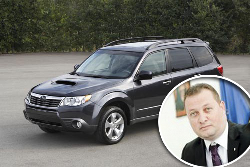 Seful Registrului Auto Roman, George Adrian Dinca – Subaru Forester