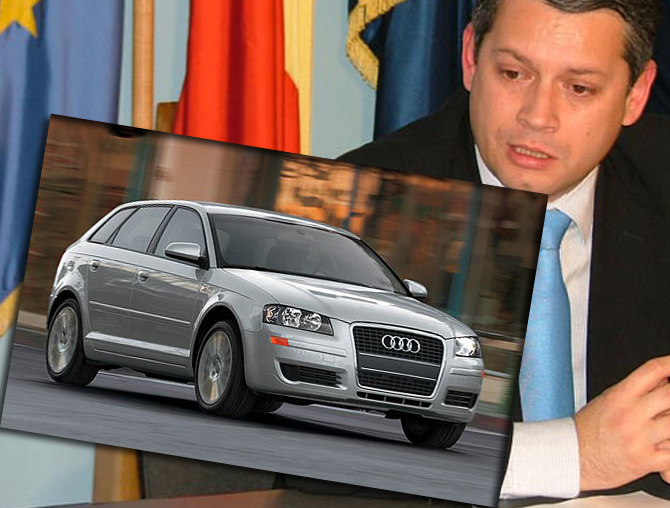 Presedintele Autoritatii Nationale pentru Restituirea Proprietatilor, George Baesu – Audi A3