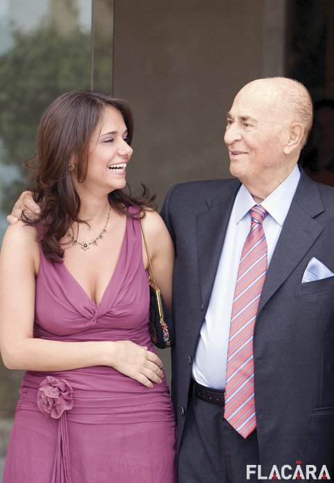 Iosif Dragan alaturi de sotia sa Veronica