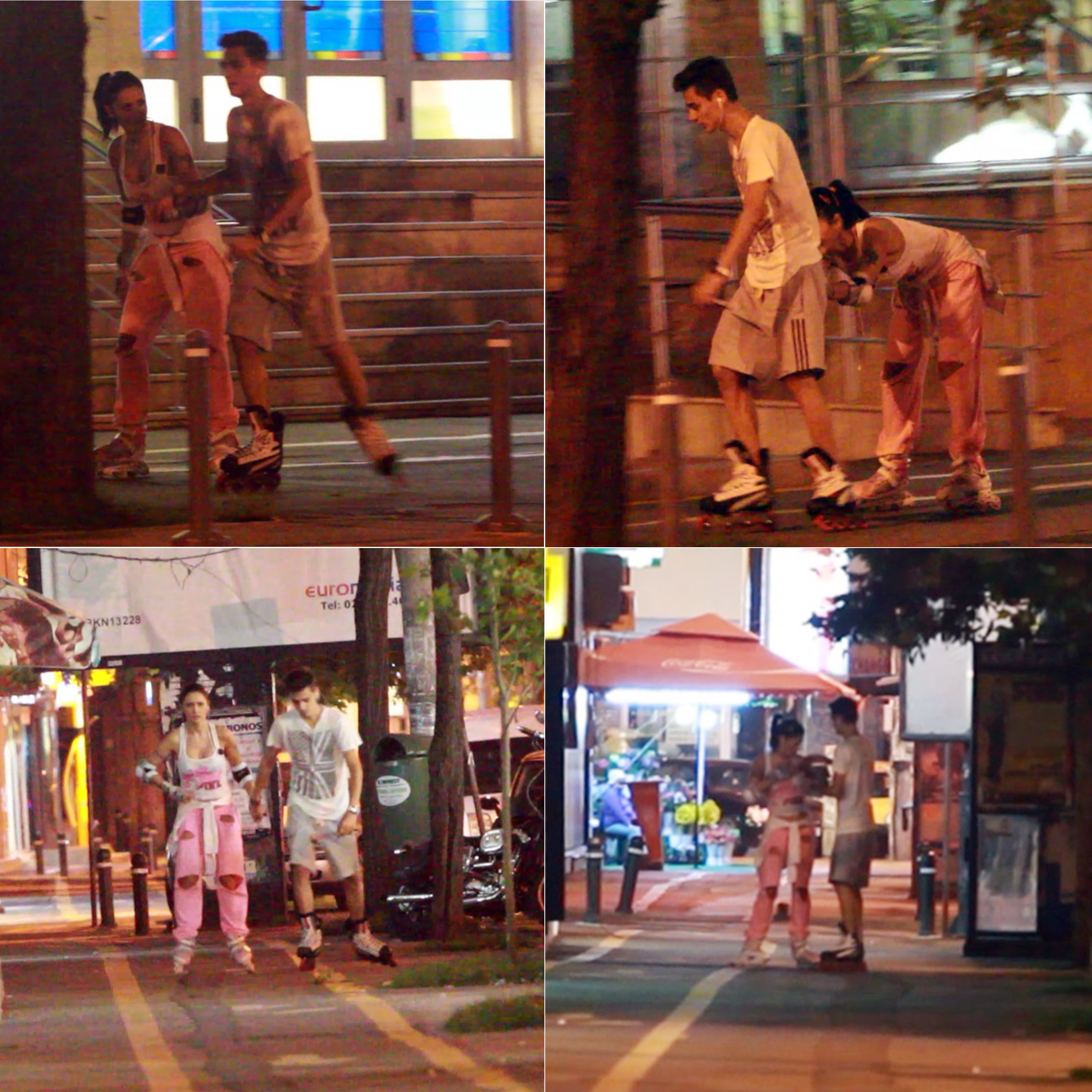 Mai impinsa, mai trasa, vedeta reuseste sa duca pana la capat cursa pe roti