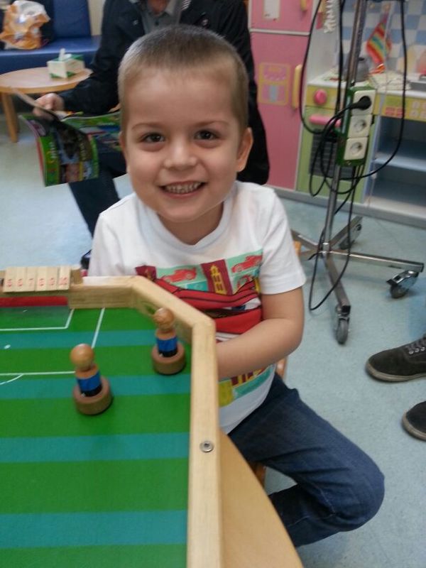 Micutul Catalin, inainte sa se imbolnaveasca