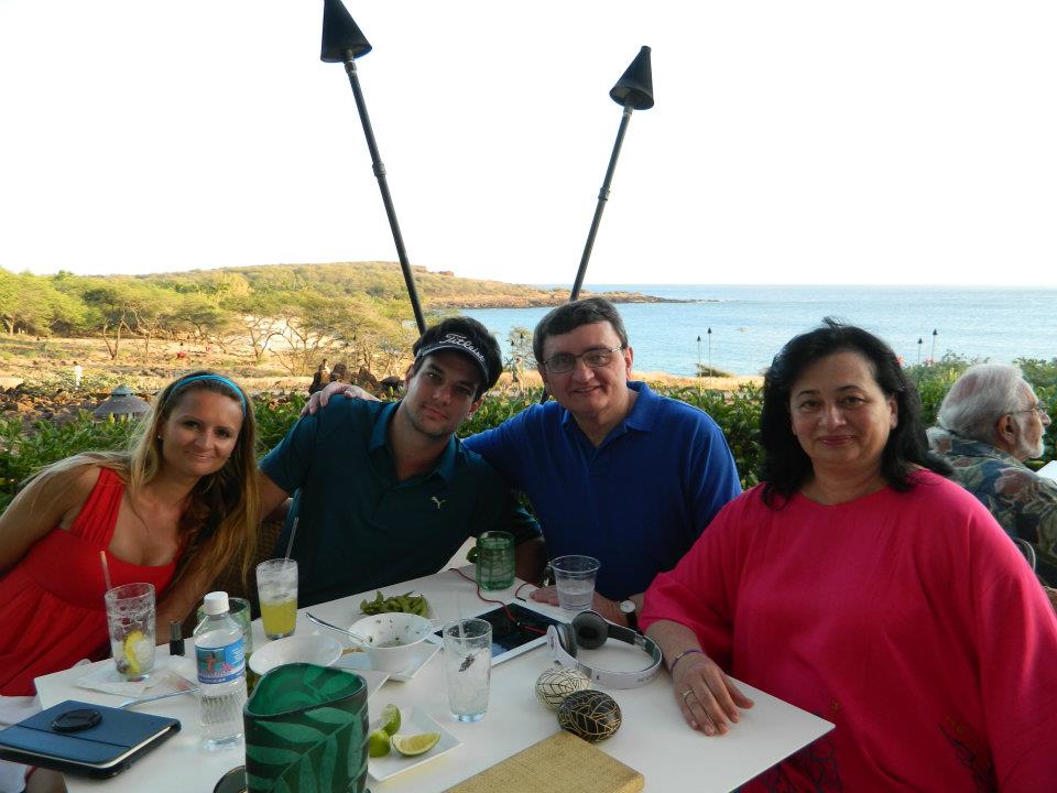 Familia Ciorbea relaxandu-se in vacanta