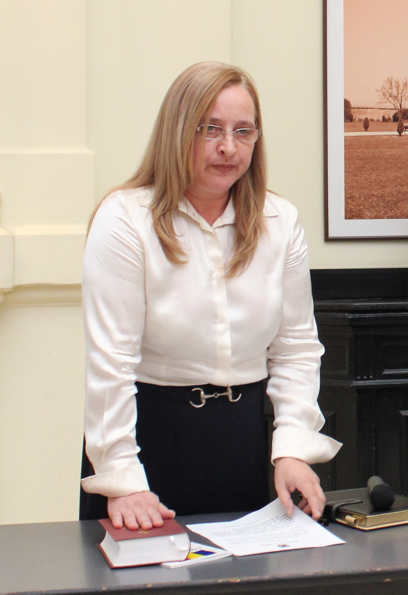 Speranta Cliseru, prefectul judetului Ilfov, a fost investita in functia de prefect in luna martie foto:jurnaluldeilfov.ro