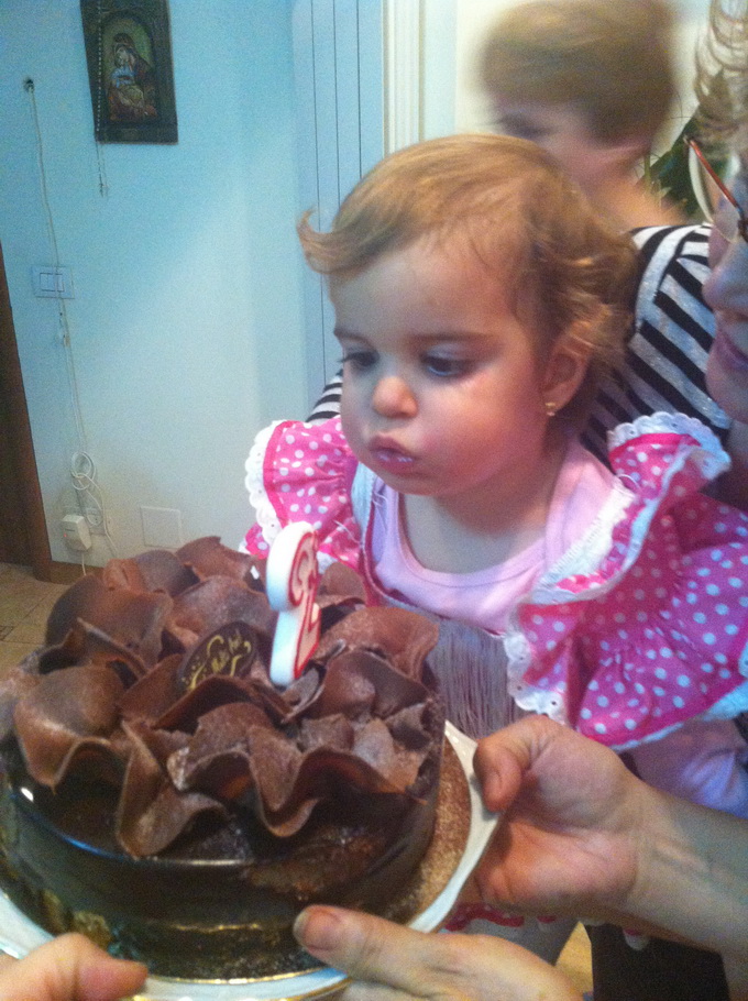 Micuta Alexia cand a implinit doi ani