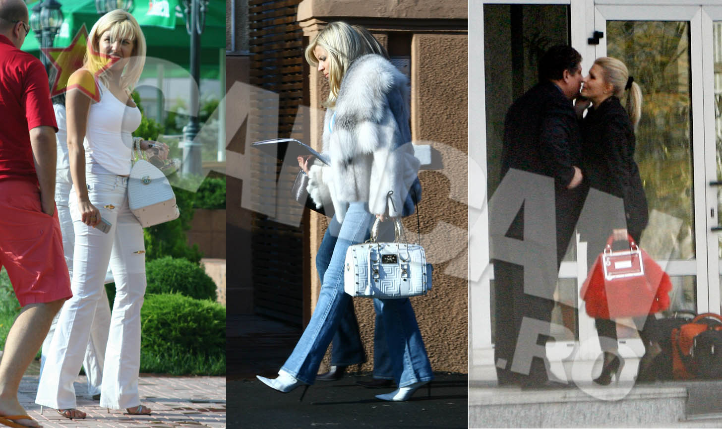 Elena Udrea are in garderoba si cateva modele de la Versace