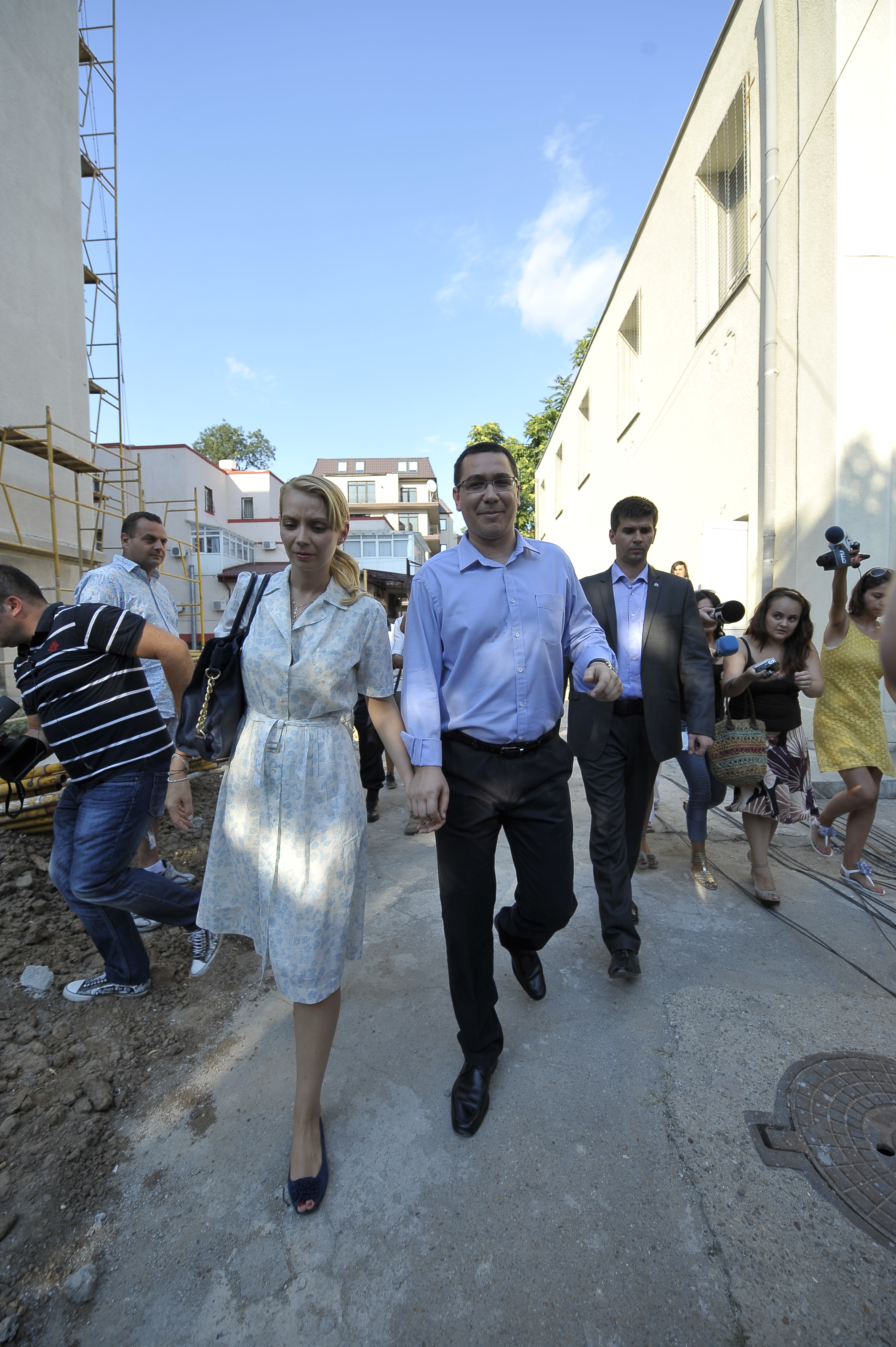 Daciana si Victor Ponta