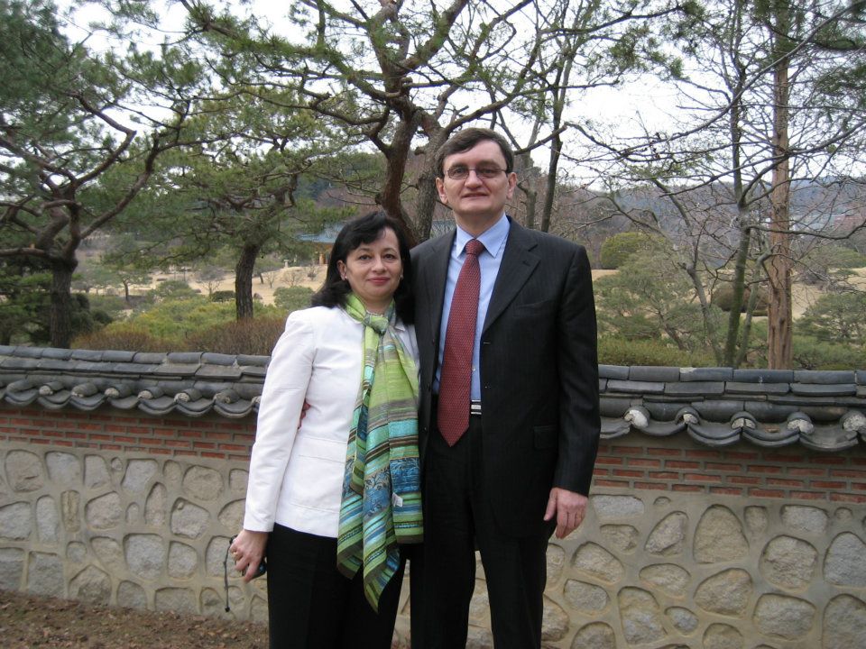 Victor Ciorbea impreuna cu sotia sa