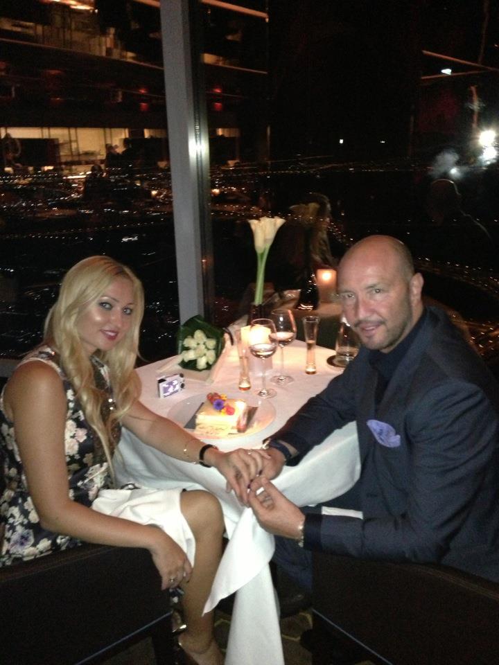 Raluca si Walter Zenga, indragostiti ca-n prima zi