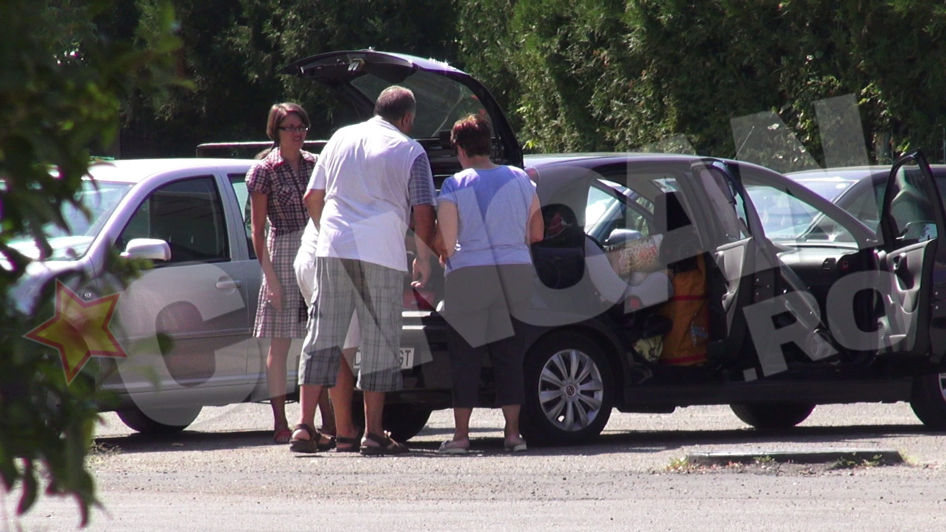 Profa Corina, alaturi de familia ei