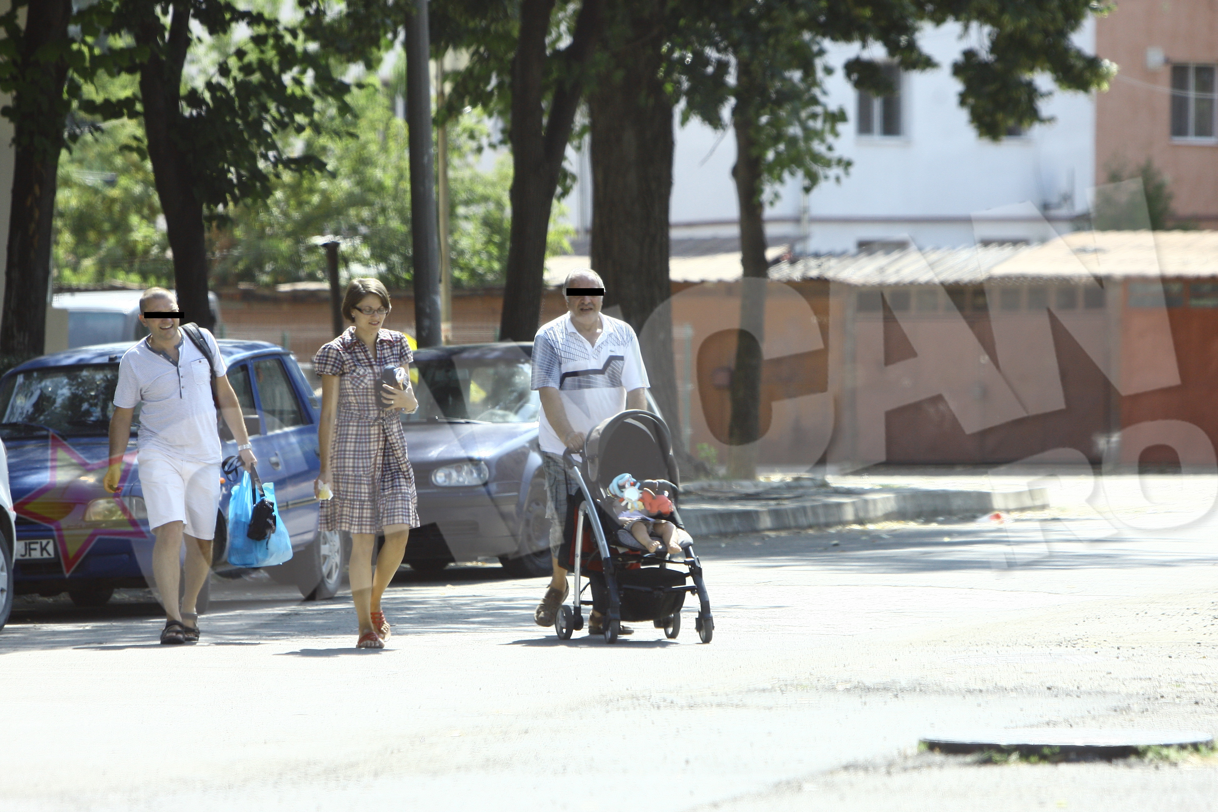 Profa Corina, alaturi de familia ei