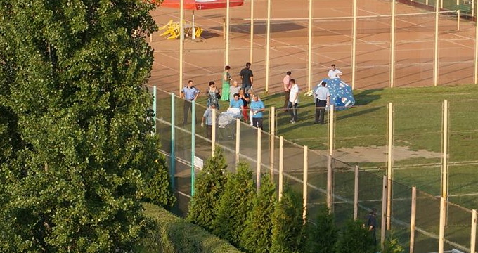 Trupul neinsufletit al barbatului a fost dus la IML