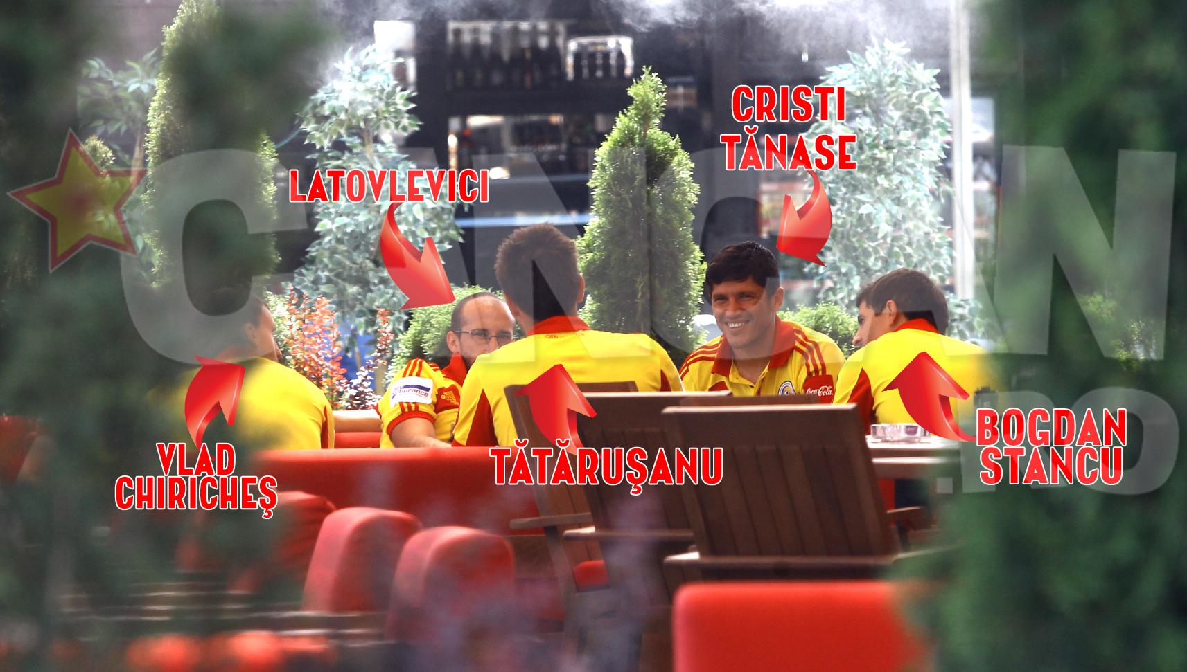 “Nucleul” Stelei – Tanase, Latovlevici, Tatarusanu, Chiriches si Pintilii – l-a “adoptat” pe fostul golgheter al ros-albastrilor, Bogdan Stancu