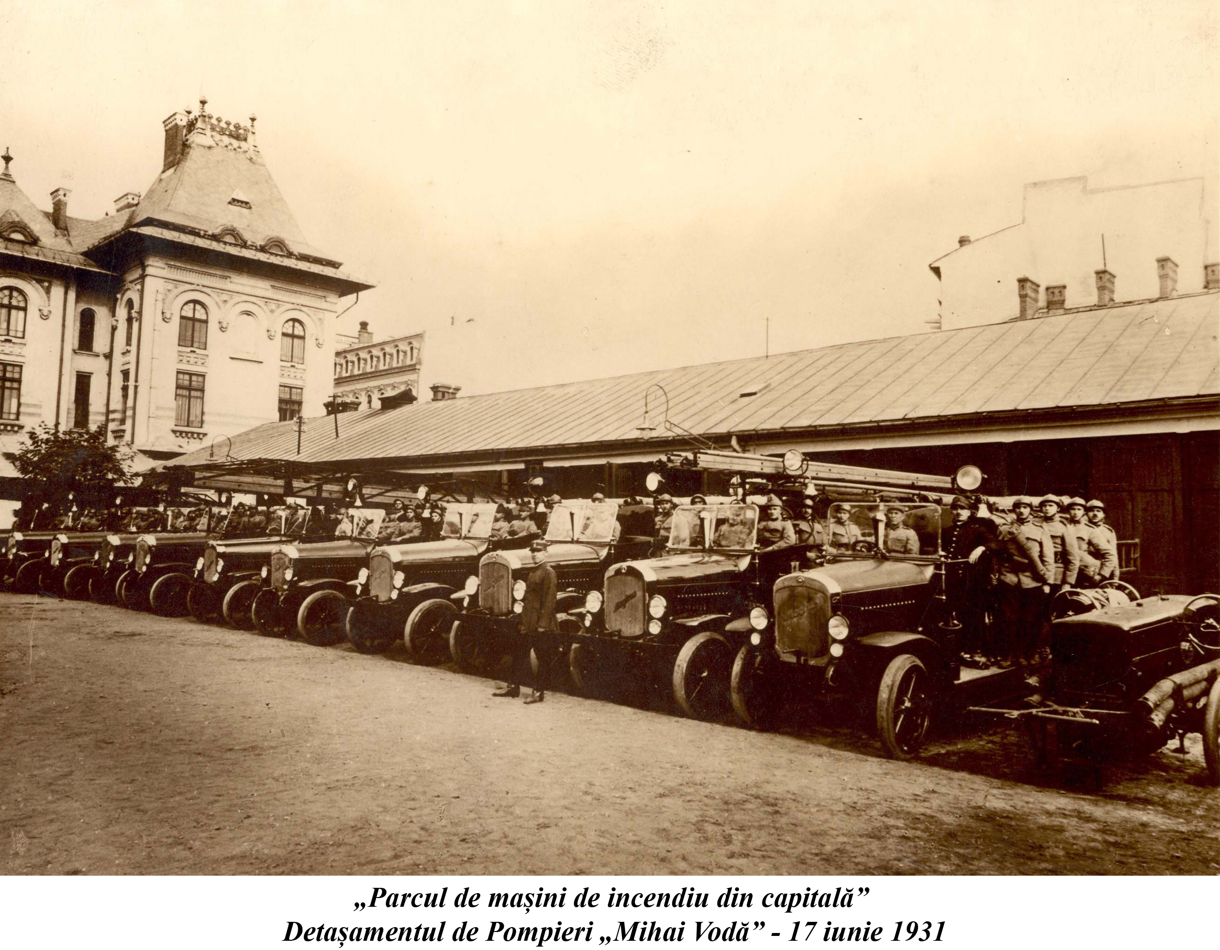 Istoria pompierilor Bucuresti