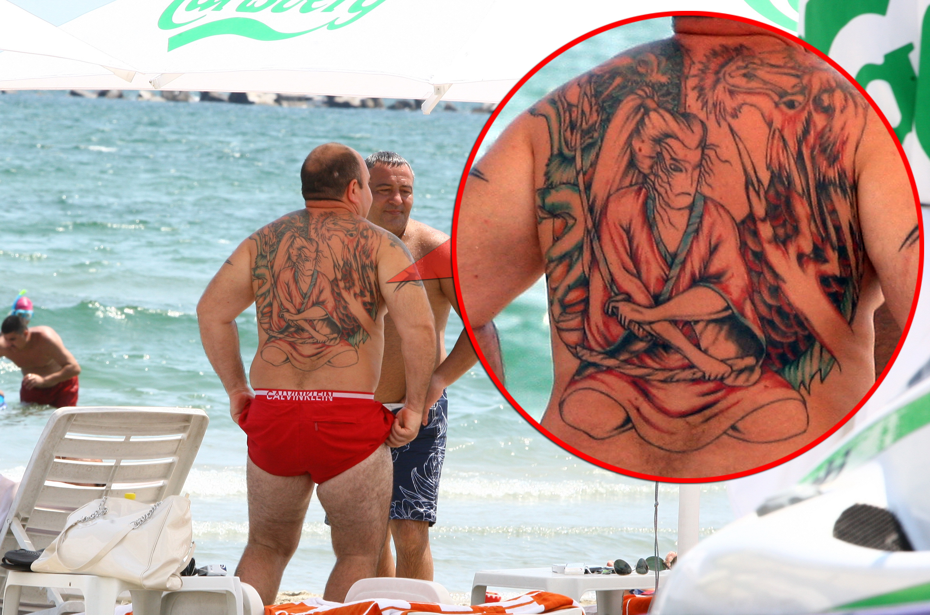 La tatuajul lui Nutu Camataru, Robert a lucrat trei zile cate sase ore pe zi