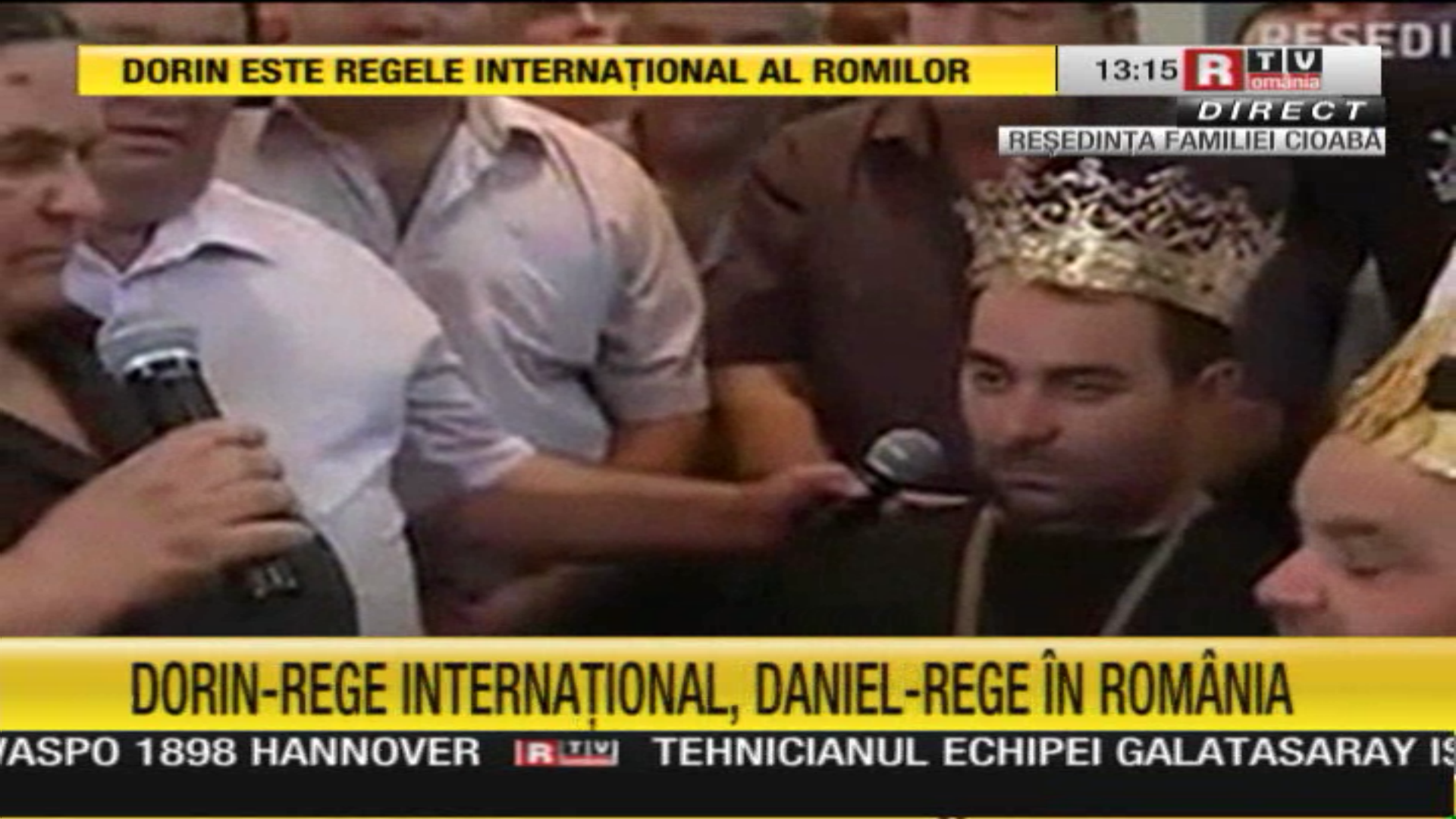 Daniel, baiatul cel mic al lui Florin Cioaba, va purta coroana tatalui sau