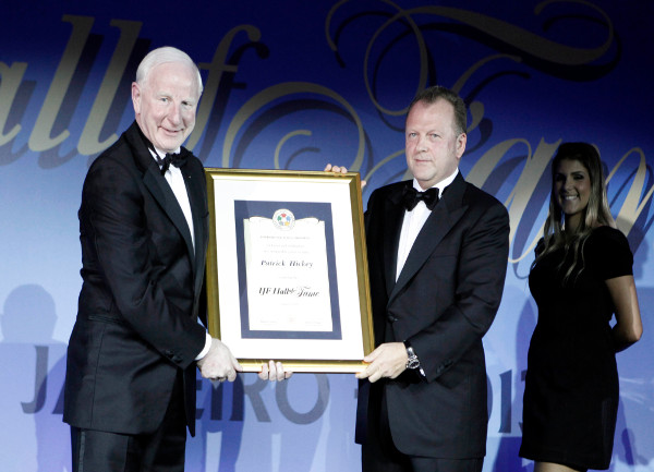 Marius Vizer si Patrick Hickey, unul dintre cei mai respectati fosti judoka din lume