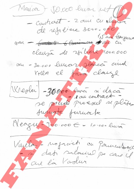 scrisoare gig becali