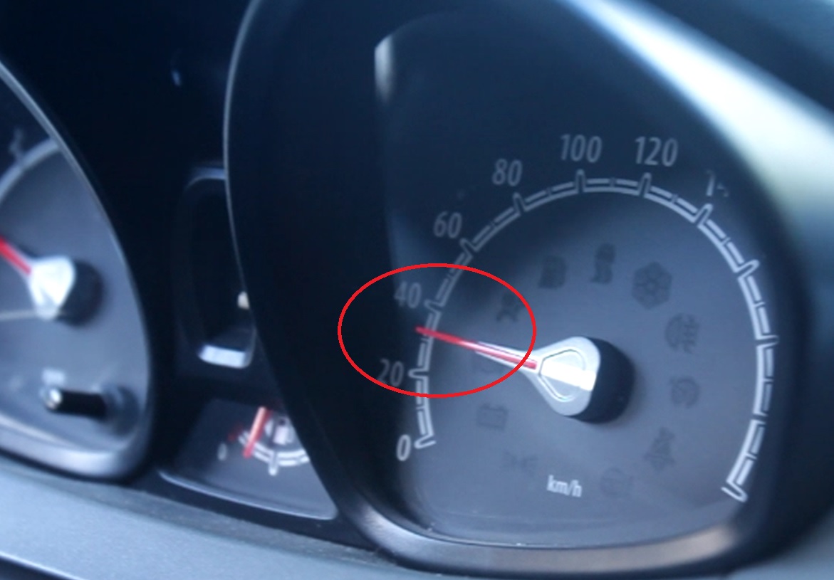 Vitezometrul arata viteza cu care trebuie sa mergem in preajma scolilor