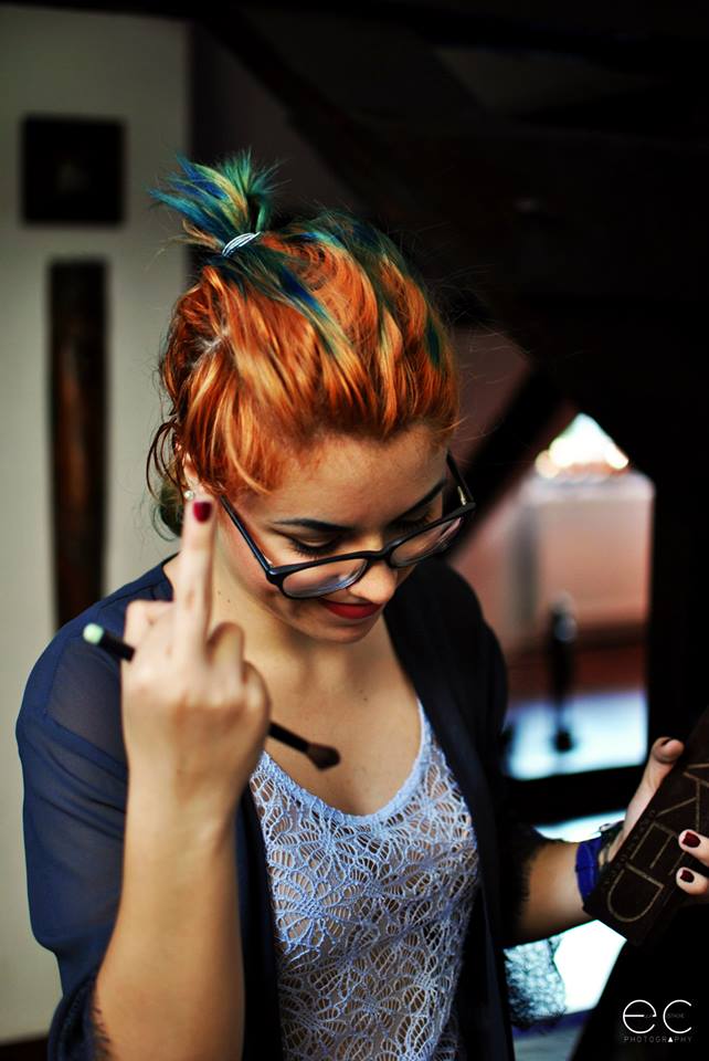 Edith Talmacean este adepta sitlului emo