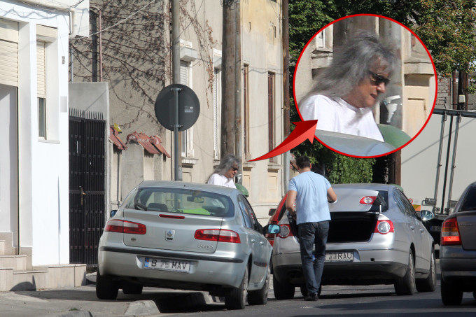 Cantaretul iese din curtea in care se afla si vila sa