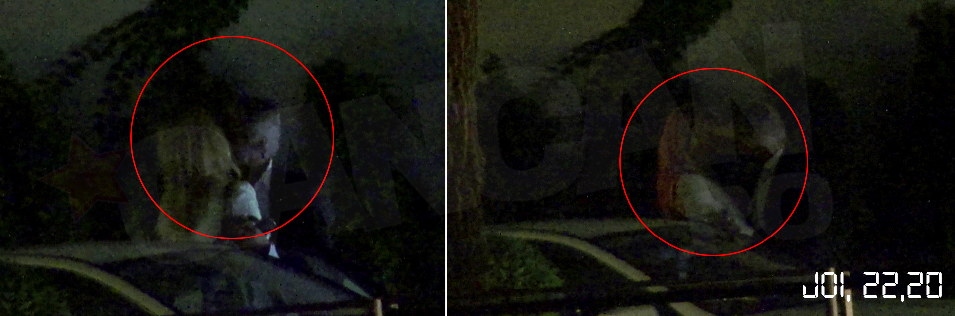 Teodorovici si Andreea s-au sarutat minute in sir, langa masina, in parcare