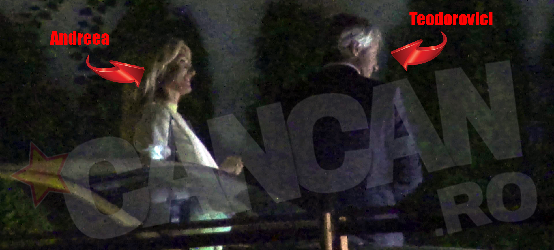 De fiecare data cand aparea o masina, cei doi se departau usor stingheriti