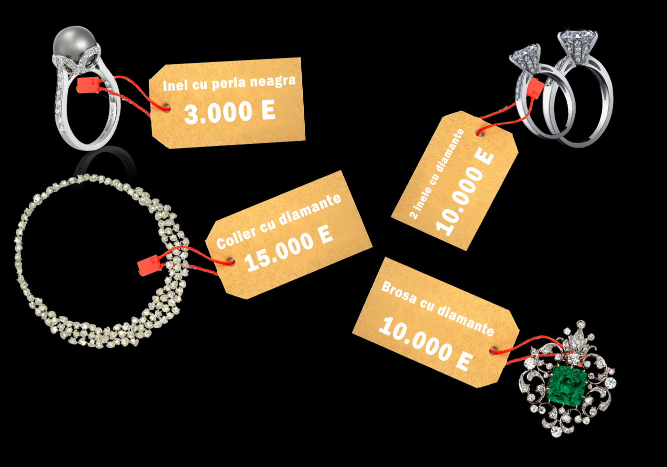 Bijuteriile trecute de edil in declaratia de avere insumeaza cateva zeci de mii de euro