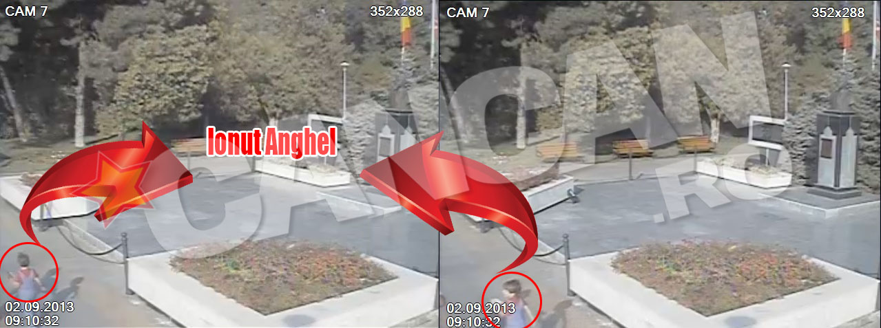 Ionut si-a urmat imediat fratele. Nici urma, insa, de bunica lor